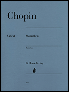 Mazurkas piano sheet music cover